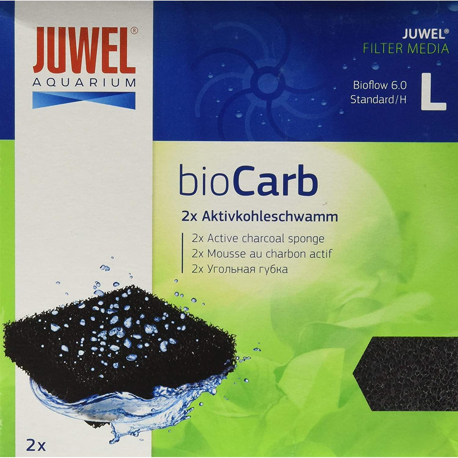 Juwel - Aquariam, Spugna carbone Standard, 1 confezione da 2 pz. Juwel - Aquariam, Spugna carbone Standard, 1 confezione da 2 pz.